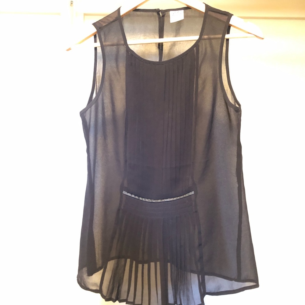Sheer Black Blouse